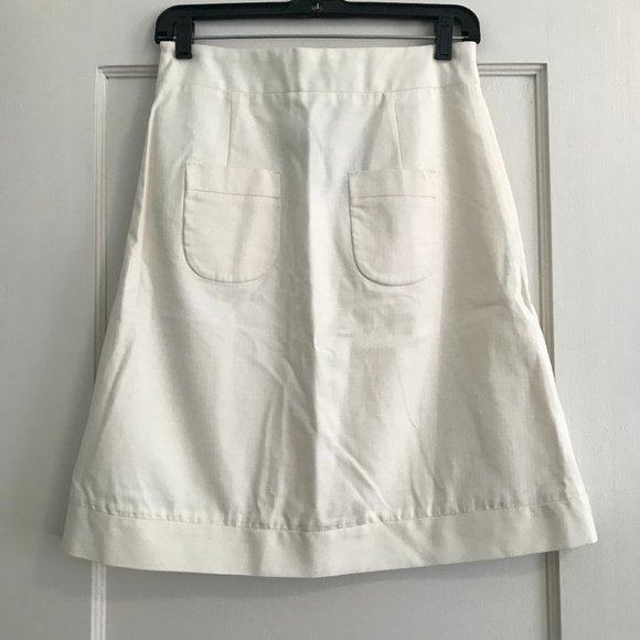 See by Chloe | White Arrowhead Stitching Skirt - Picture 2 of 8